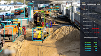 Adaptive Construction Intelligence with deep learning in virtual reality using SKY ENGINE AI platform to improve on-site predictive analytics