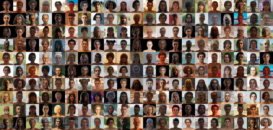  Face It! – 6M: Generative 3D Human Characters – Synthetic Images Dataset for Vision AI